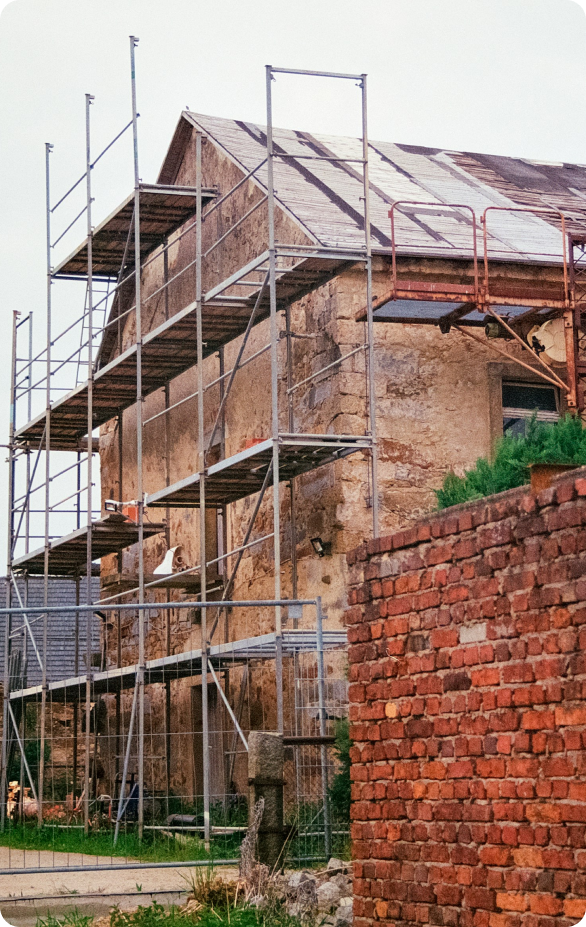 exterior with siding repairs
